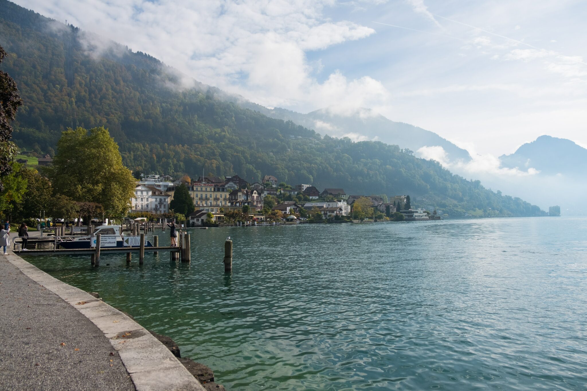 Promenade geniessen Schweizerhof Weggis